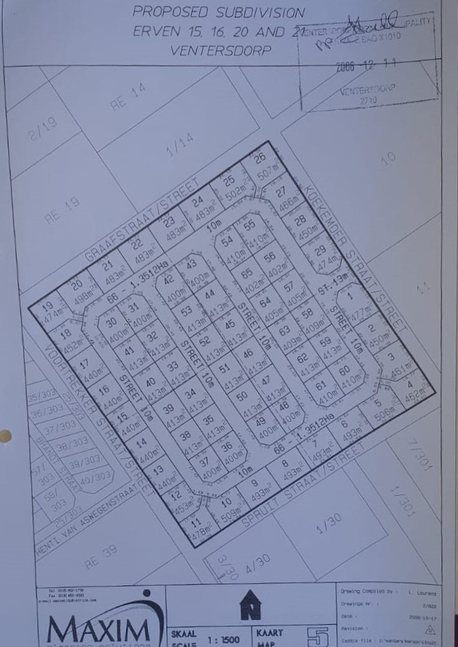 0 Bedroom Property for Sale in Ventersdorp North West